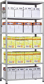 Стеллаж MS Hard (2500*1000*500) 6 полок | Защита-Офис - интернет-магазин сейфов, кресел, металлической 