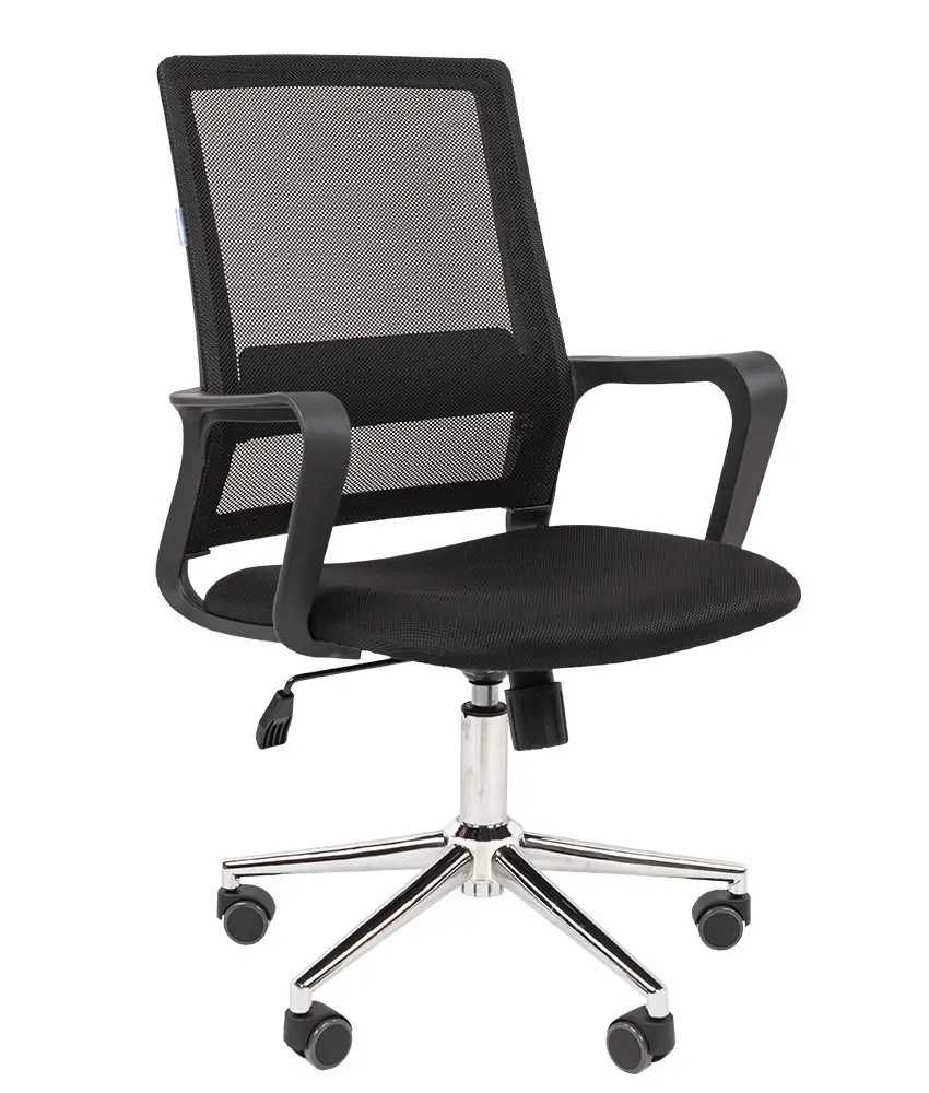 Кресло компьютерное Chairman 606 хром Кресло компьютерное Chairman 606 хром | Защита-Офис - интернет-магазин сейфов, кресел, металлической